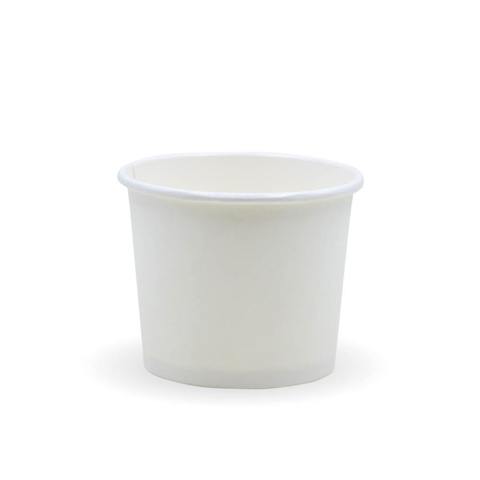 BioPak Paper Sauce Cups – 90ml paper sauce cup – white