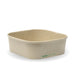 BioPak BioBoard Square Container Bases – 1,000ml Kraft BioBoard Square Takeaway Base