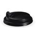 BioPak PS Hot Cup Lids – 90mm – Sipper – Black