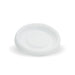 BioPak PS Hot Cup Lids – 63mm – No Hole – Opaque