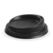 BioPak PS Hot Cup Lids – 80mm – Standard – Black