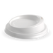BioPak PS Hot Cup Lids – 80mm – Standard – White