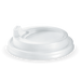 BioPak PS Hot Cup Lids – 80mm – Sipper – White
