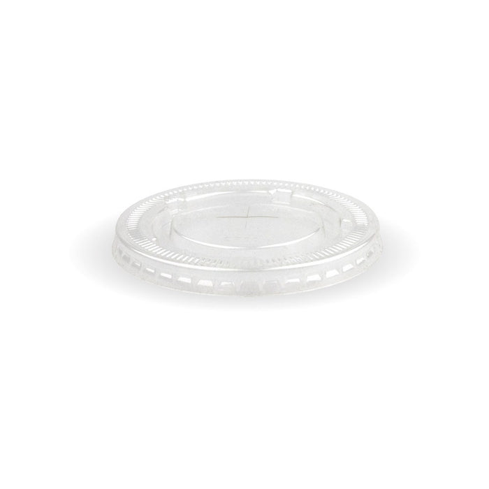 BioPak PET Cold Paper Cup Lids – 90mm Clear PET Flat Cold Paper  Lid