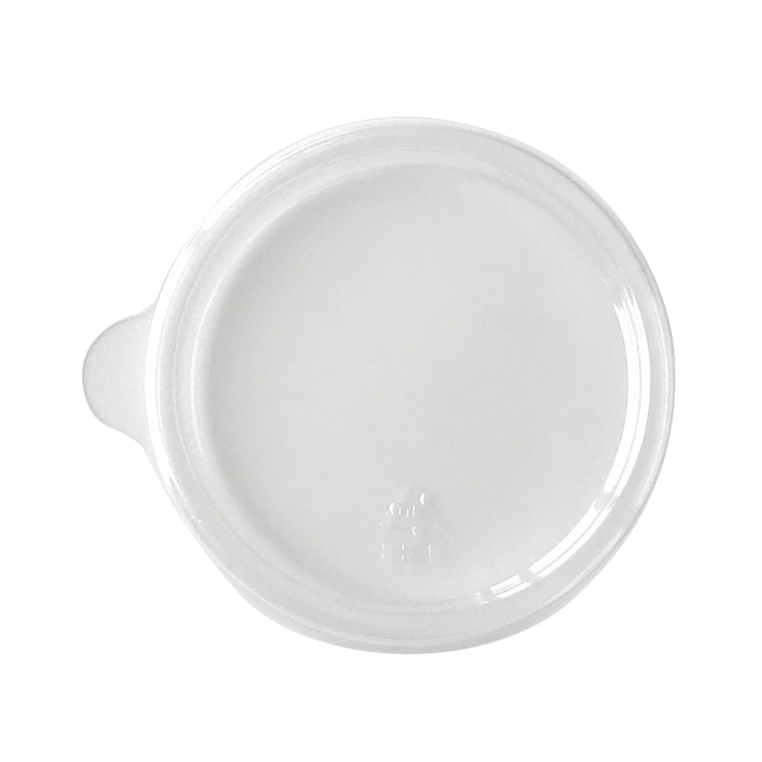 BioPak BioCane Sauce Cup Lids – 60ml PET Sauce  Lid – carton of 1,000