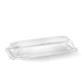 BioPak BioCane Sushi Tray Lids – Long sushi tray PET lid – clear – carton of 600