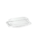 BioPak BioCane Sushi Tray Lids – Small sushi tray PET lid – clear – carton of 600