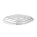 BioPak BioCane Square Container Lids – 500 & 750ml Clear RPET Octa Takeaway Lid – carton of 400