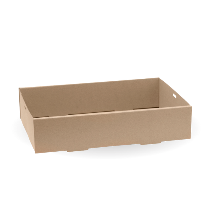 BioPak BioBoard Catering Trays – Medium BioBoard Catering Tray Base – carton of 100