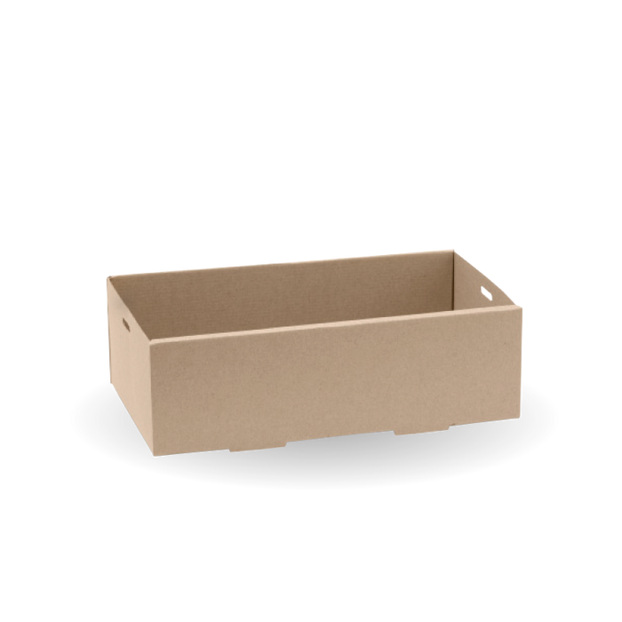BioPak BioBoard Catering Trays – Extra Small BioBoard Catering Tray Base – carton of 100