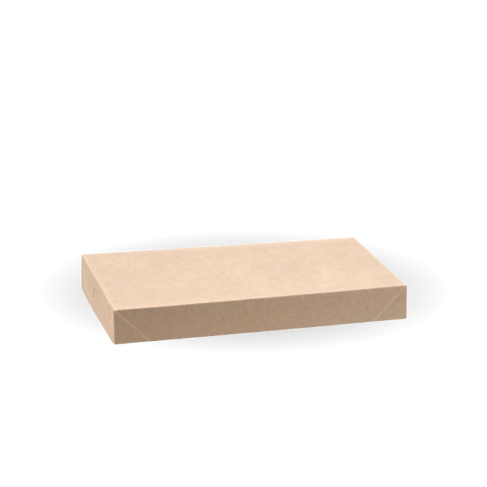 BioPak BioBoard Catering Paper Lids – Extra Small BioBoard Catering Tray Lid – carton of 100