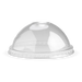 BioPak Clear PLA Bowl Lids – 240 - 960ml bowl dome lid - 121mm – clear – carton of 500