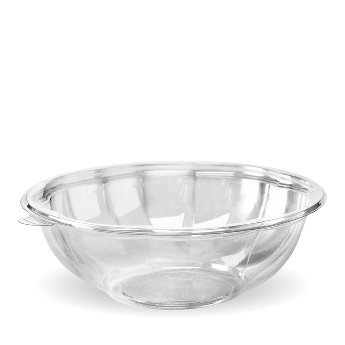 BioPak Clear PLA Bowls – 840ml - 24oz Clear Salad BioBowl – carton of 450