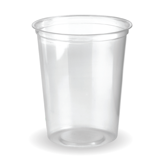 BioPak Clear PLA Bowls – 960ml Clear BioBowl – carton of 500