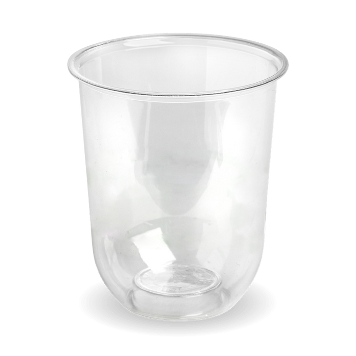 BioPak Clear PLA Tumbler BioCups – 500ml Clear Tumbler – carton of 1,000