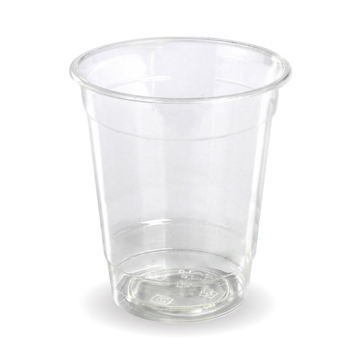 BioPak Clear PLA Cold BioCups – 250ml Clear – carton of 2,000