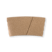 BioPak Kraft Paper Cup Sleeves – 8oz – carton of 1,000