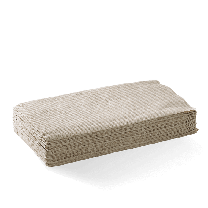 BioPak Single Saver Dispenser Napkins – 1-ply single saver BioDispenser napkin – natural – carton of 6,000