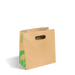 BioPak Kraft Paper Carry Bags – 270x145x280mm Small Die Cut Handle Kraft Paper Bags – carton of 250