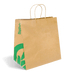 BioPak Kraft Paper Carry Bags – 355x220x370mm Jumbo Twist Handle Kraft Paper Bags – carton of 150