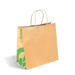 BioPak Kraft Paper Carry Bags – 300x170x305mm Large Twist Handle Kraft Paper Bags – carton of 250