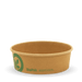 BioPak BioBoard Paper Salad Bowls – 500ml Small Kraft BioBowl – carton of 400