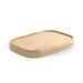 BioPak BioBoard Rectangular Container Lids – 500-1,000ml Kraft Paper BioBoard Takeaway Lid – carton of 300