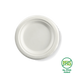 BioPak BioCane Plates – 15cm - 6" Round Plant Fibre Plate – carton of 1,000