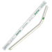 BioPak Regular Paper BioStraws – 6mm Individually Wrapped White Bendy Straw – carton of 2,500