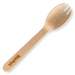 BioPak FSC Wooden Sporks – 16cm Wood Spork – carton of 1,000