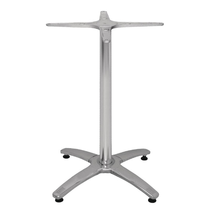 Bolero Aluminium Four Leg Table Base - DN641 - Simply Hospitality NZ