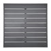 Bolero Aluminium Square Table Top Dark Grey 700mm - FW597 - Simply Hospitality NZ