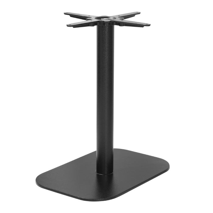 Bolero Black Cast Iron Table Base 720x420x600mm - FU548 - Simply Hospitality NZ