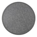 Bolero Fibre Glass Round Table Top Brushed Black 580mm - DL489 - Simply Hospitality NZ