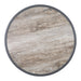 Bolero Fibre Glass Round Table Top Wood Effect 580mm - DL486 - Simply Hospitality NZ