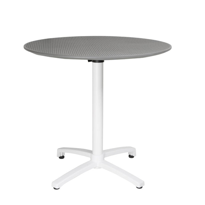 Bolero Folding PP Table 800mm - Dark Grey - FT621 - Simply Hospitality NZ