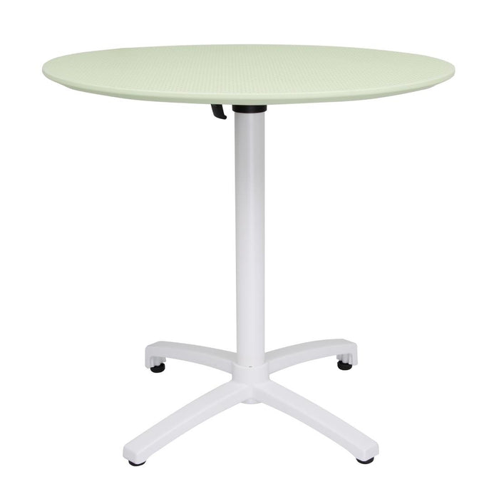Bolero Folding PP Table 800mm - Mint Green - FT623 - Simply Hospitality NZ