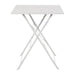 Bolero Grey Square Pavement Style Steel Table - GK988 - Simply Hospitality NZ