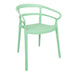 Bolero Mateo Café Chairs Mint Green (Pack of 2) - DX981 - Simply Hospitality NZ