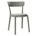 Bolero Mila Café Chairs Moss Grey (Pack of 2) - DX974 - Simply Hospitality NZ