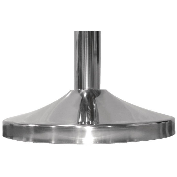 Bolero Polished Finish Barrier Base (Part of S651 & S653) - DL468 - Simply Hospitality NZ