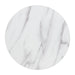 Bolero Pre-drilled Round Table Top Marble Effect 600mm - GG642 - Simply Hospitality NZ