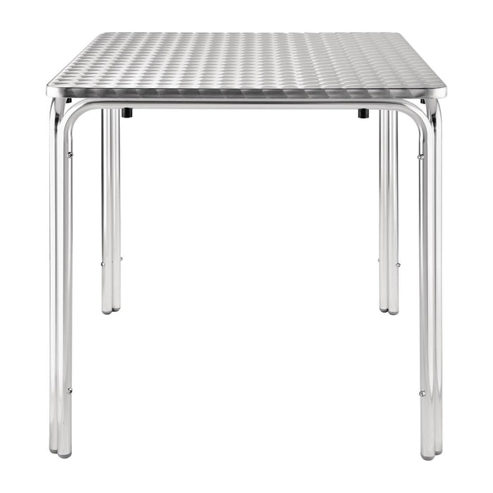 Bolero Square Stacking Table Stainless Steel 700mm - U505 - Simply Hospitality NZ