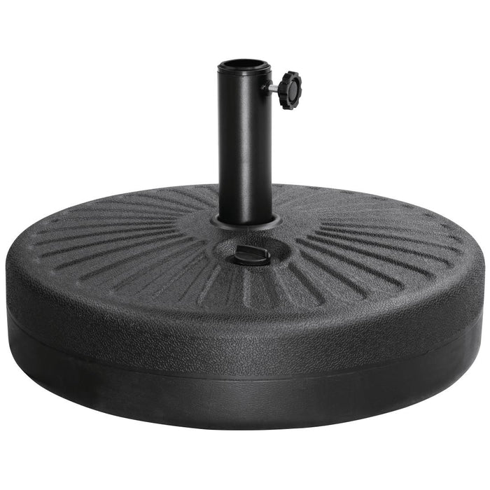 Bolero umbrella Base Black - 20Ltr - FS231 - Simply Hospitality NZ
