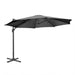Bolero Venice Heavy Duty Umbrella Black 3.5m - DZ872 - Simply Hospitality NZ