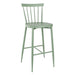 Bolero Windsor Aluminium Green High Stools (Pack of 2) - DX689 - Simply Hospitality NZ