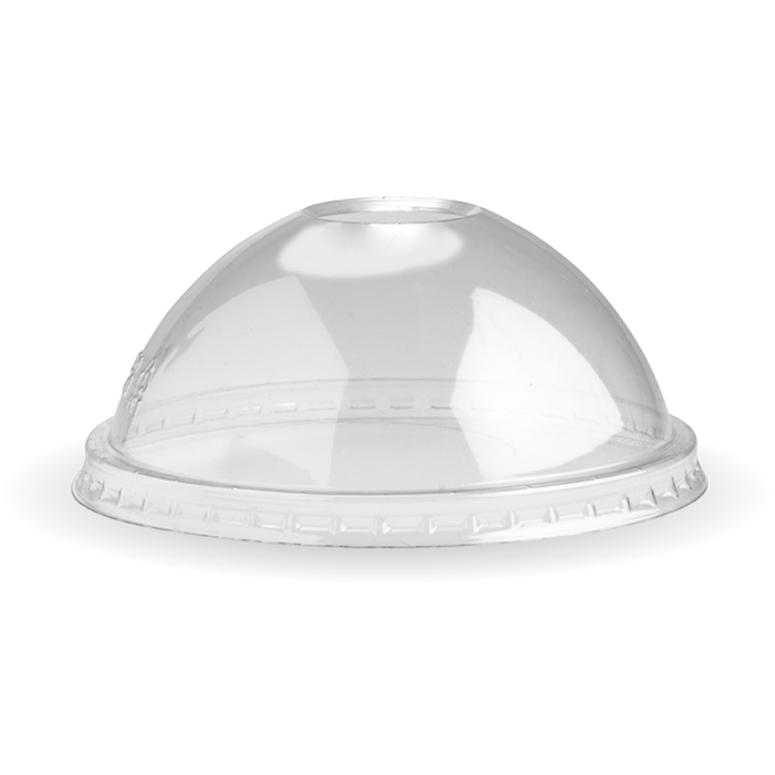 BioPak BioBoard Paper Soup Bowl Lids – 430-950ml - 12-32oz PET Dome BioBowl Lid