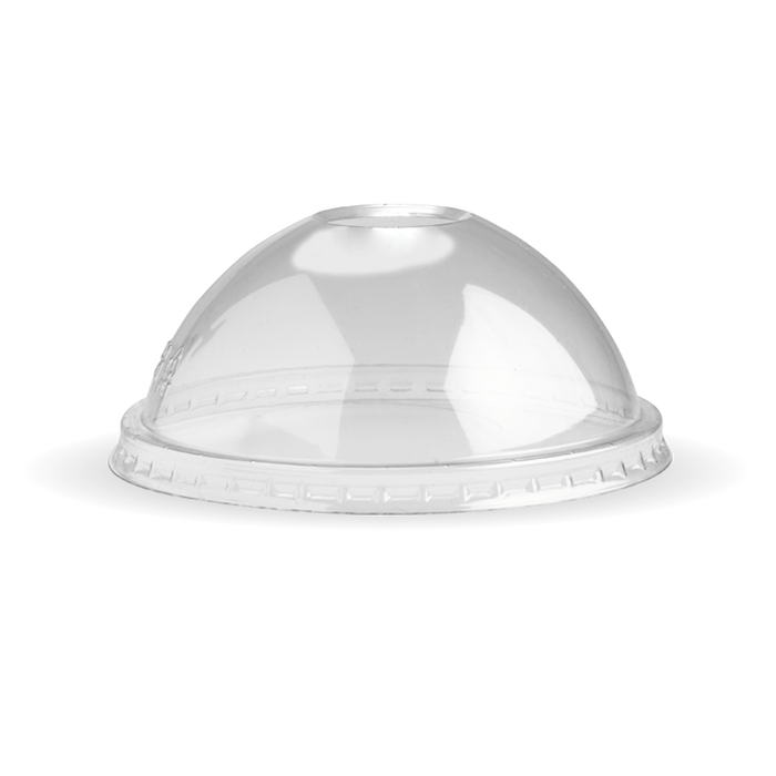 BioPak BioBoard Paper Soup Bowl Lids – 250ml - 8oz PET Dome BioBowl Lid
