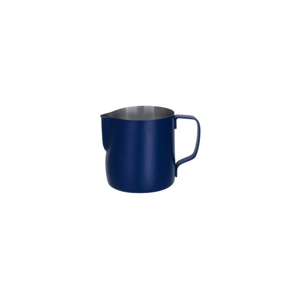 Brew 350ml Blue powder-coated milk frothing jug