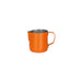 Brew 350ml Orange powder-coated milk frothing jug